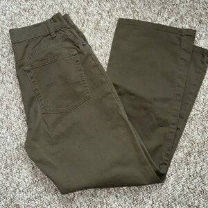 L.L. Bean Khaki Chinos in Olive